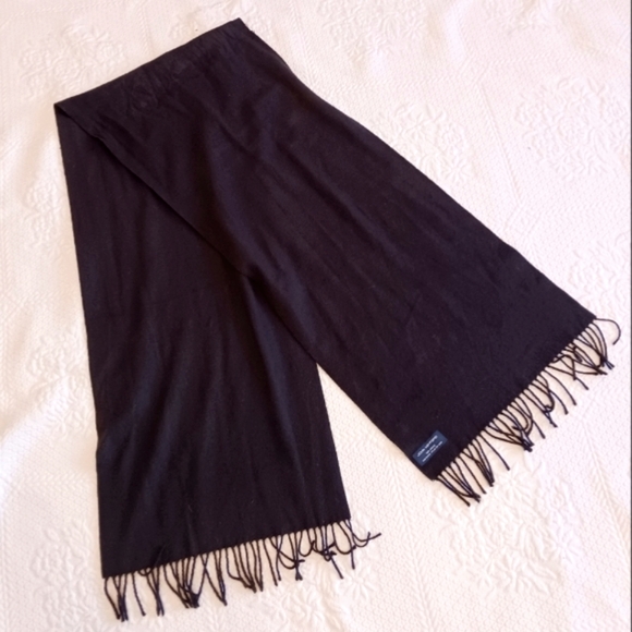 John Ashford fringed scarf - Picture 3 of 4